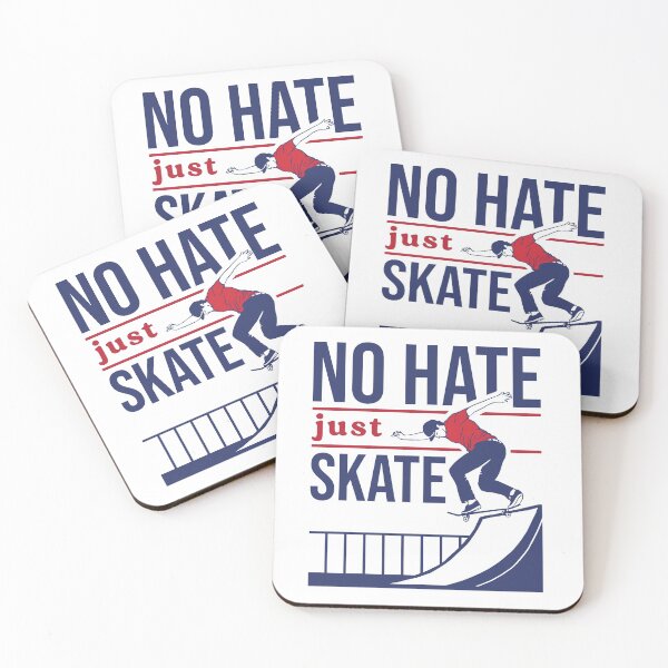Item preview, Skating - No Hate just skate designed and sold by Elvira Clement.