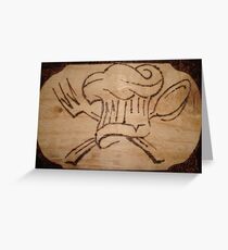 chefs signature Greeting Card