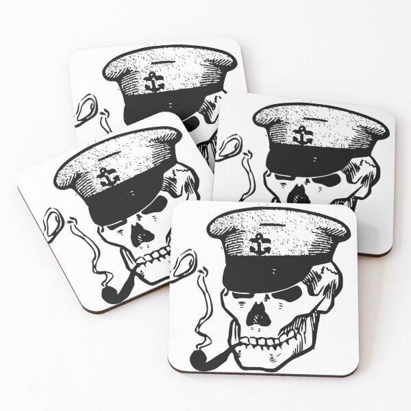 Item preview, classic captain skeleton skull  designed and sold by kevinmtshakaza.