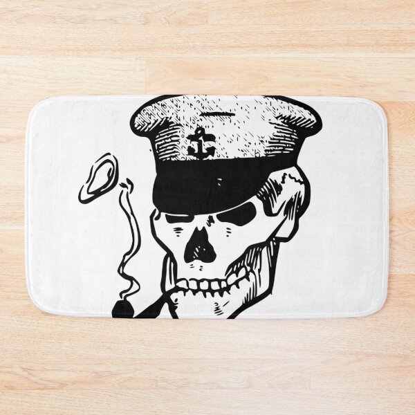 Item preview, classic captain skeleton skull  designed and sold by kevinmtshakaza.