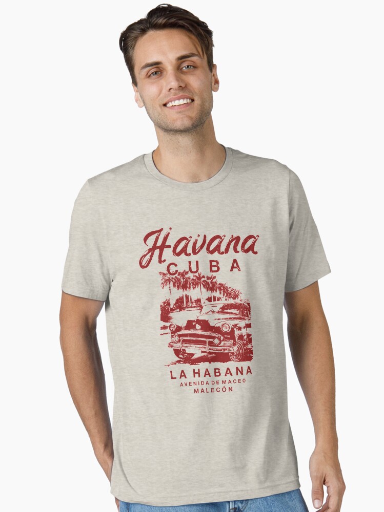 Havana Cuba City T-Shirt - Cuban Vintage Classic Graphic Tee Havana Cuba City T-Shirt - Cuban Vintage Classic Graphic Tee