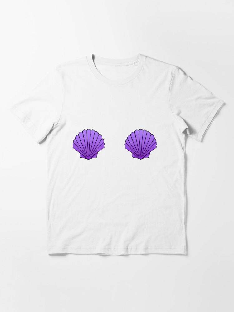 Purple Mermaid Shells Essential T-Shirt for Sale by khatii