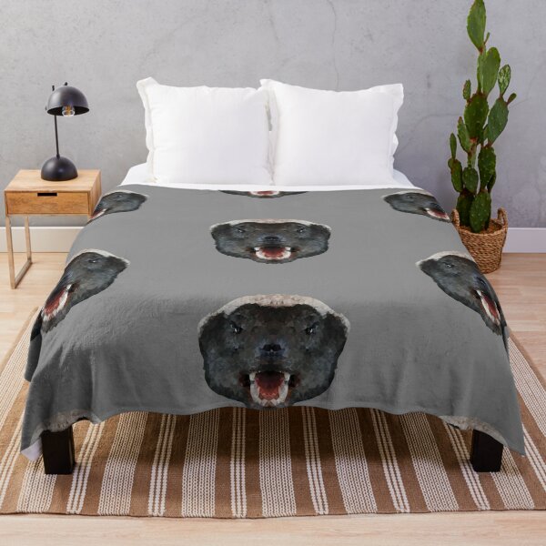 Item preview, Low Poly Style Honey Badger Badger Badger designed and sold by Leeloks.