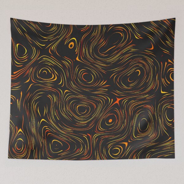 Item preview, Golden Tiger | Abstract Liquism Art designed and sold by Dator-Abstracts.