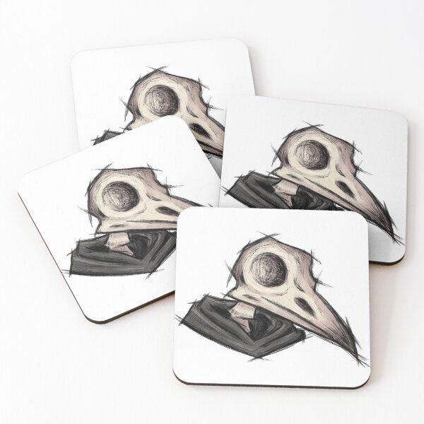 Item preview, Hooded Raven Skull designed and sold by artofalyksandr.