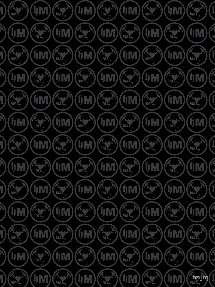 Thumbnail 5 of 5, Graphic T-Shirt, Hollywood Monsters Pattern - DARK GREY designed and sold by bzyrq.
