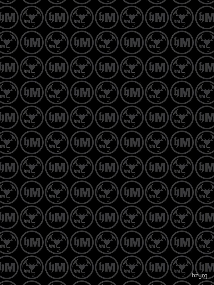 Thumbnail 6 of 6, Sleeveless Top, Hollywood Monsters Pattern - DARK GREY designed and sold by bzyrq.