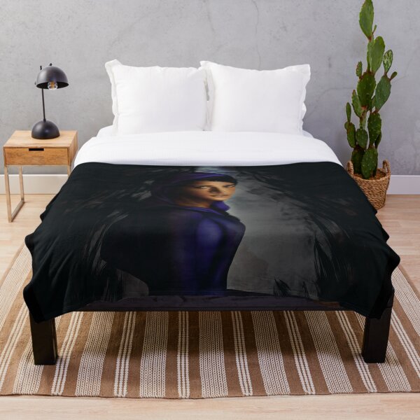 Inej Ghafa - Six of Crows Throw Blanket