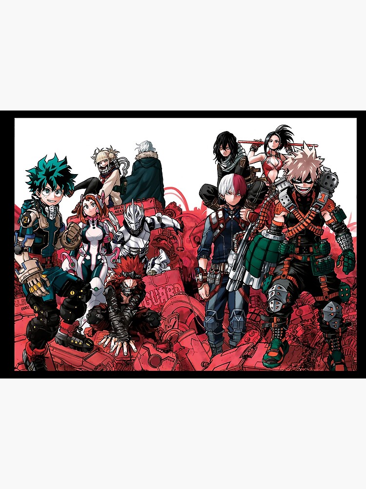 "My Hero Academia Popularity Poll" Art Print for Sale by CallMeTsuyu