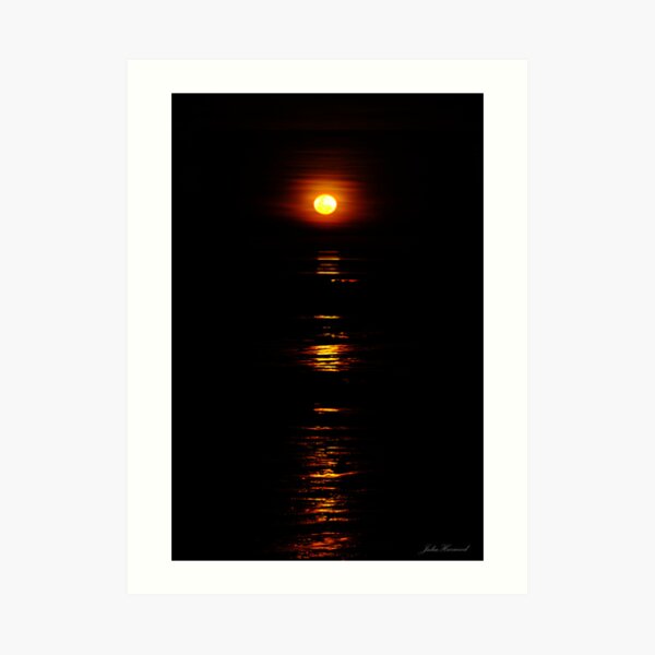 Stairway to the Moon, Broome, WA Art Print