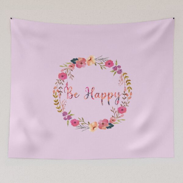Item preview, Be Happy Flowers designed and sold by Cameron Mencunas.
