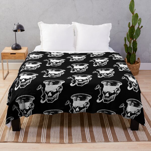 Item preview, Black Captain Skeleton Skull designed and sold by kevinmtshakaza.