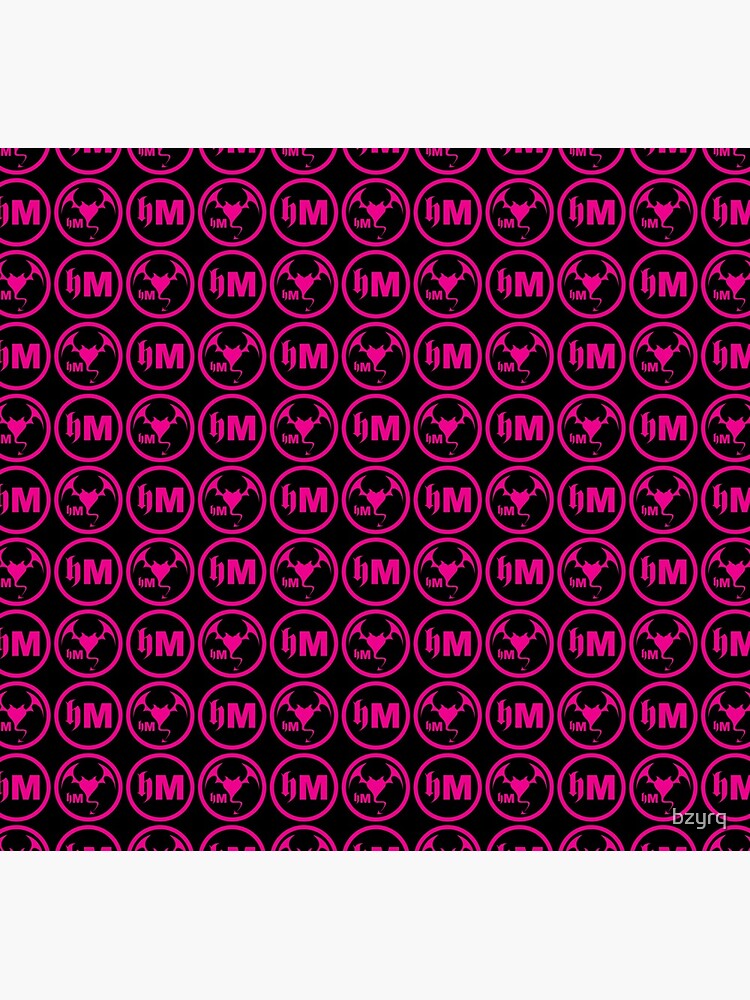 Hollywood Monsters Pattern - PINK by bzyrq
