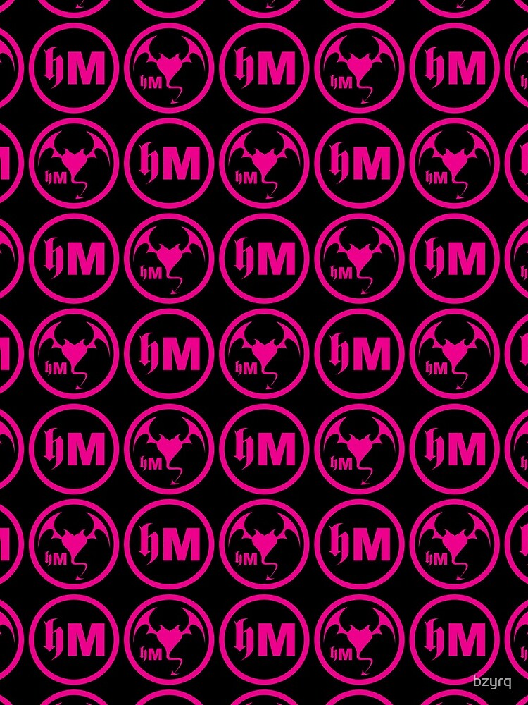 Hollywood Monsters Pattern - PINK by bzyrq