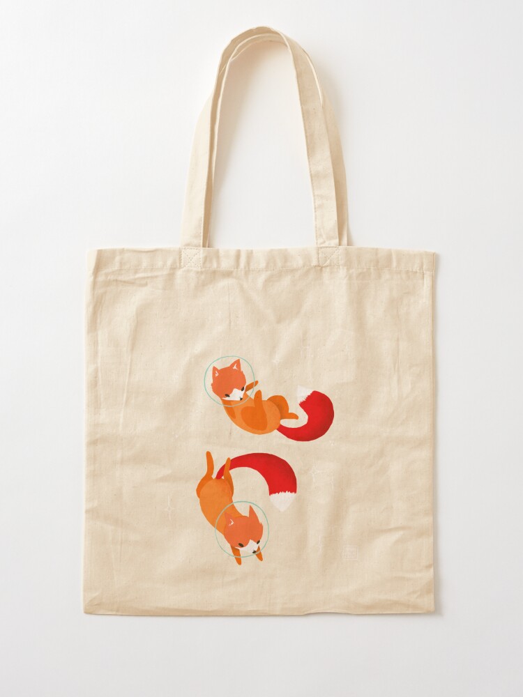 Alternate view of Space Foxes Tote Bag