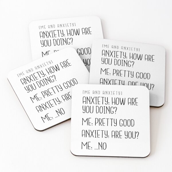 Item preview, Me and Anxiety - How Are You Doing? designed and sold by TswizzleEG.