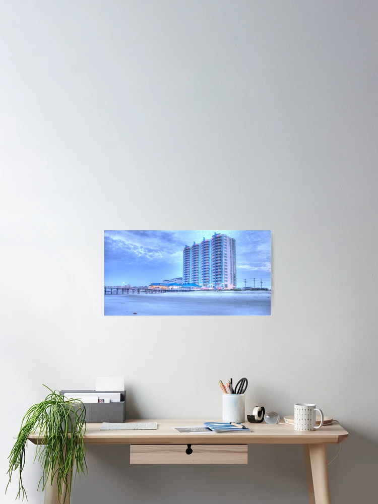Thumbnail 2 of 3, Poster, At the Pier designed and sold by Ree  Reid.