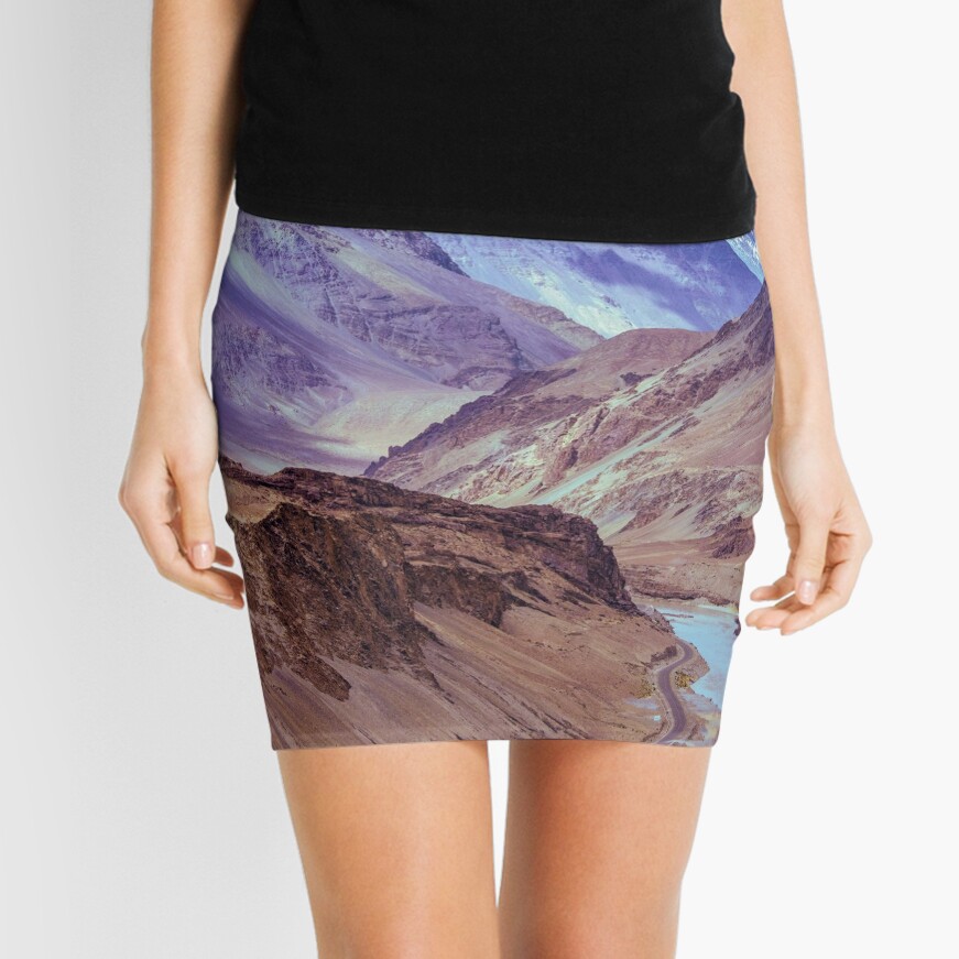 Shikara Boat in Kashmir Mini Skirt for Sale by Vikas Sawant  Redbubble