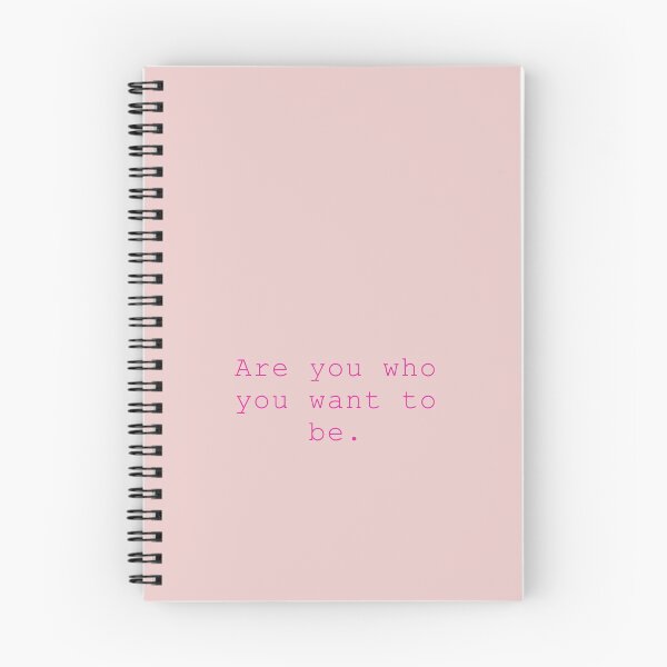 Item preview, Mantra diario: ¿Eres quien quieres ser? Cita designed and sold by Aryeh Studio.