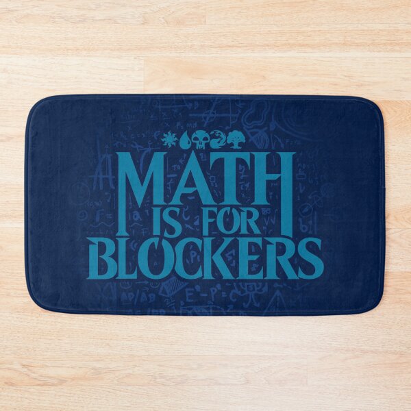 Item preview, Math is for Blockers - Island Edition designed and sold by pixxel8.