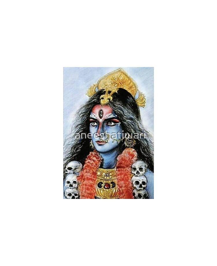 Buy Handmade Poster Color Painting of Goddess Kali Mata Devi. Online in  India - Etsy