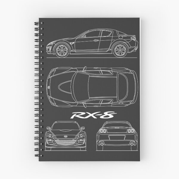 Artikelvorschau, RX-8 Blueprint entworfen und verkauft von rogue-design.
