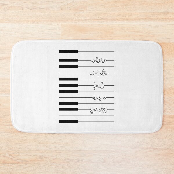 Item preview, Where Words Fail Music Speaks designed and sold by kjanedesigns.