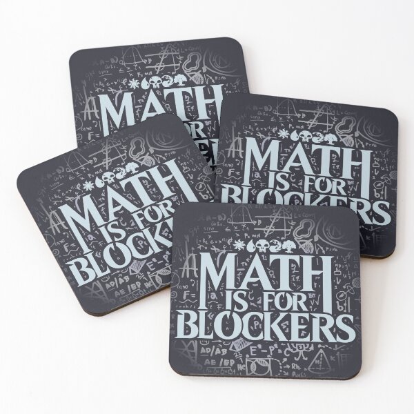 Item preview, Math is for Blockers - Artifact Edition designed and sold by pixxel8.