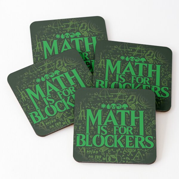 Item preview, Math is for Blockers - Forest Edition designed and sold by pixxel8.