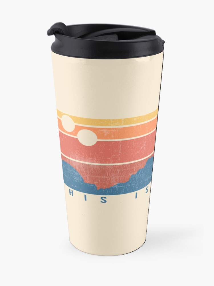 Alternate view of This is the Way Retro Travel Coffee Mug
