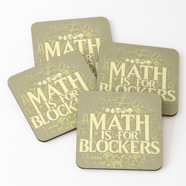 Item preview, Math is for Blockers - Plains Edition designed and sold by pixxel8.