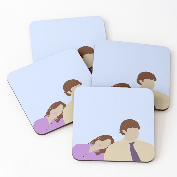 Item preview, Jim and Pam Minimalist Inspired Print | The Office TV | TV Show Character Portrait | Valentine's designed and sold by tytybydesign.