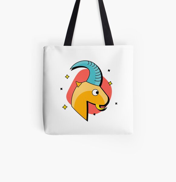 Capricorn All Over Print Tote Bag