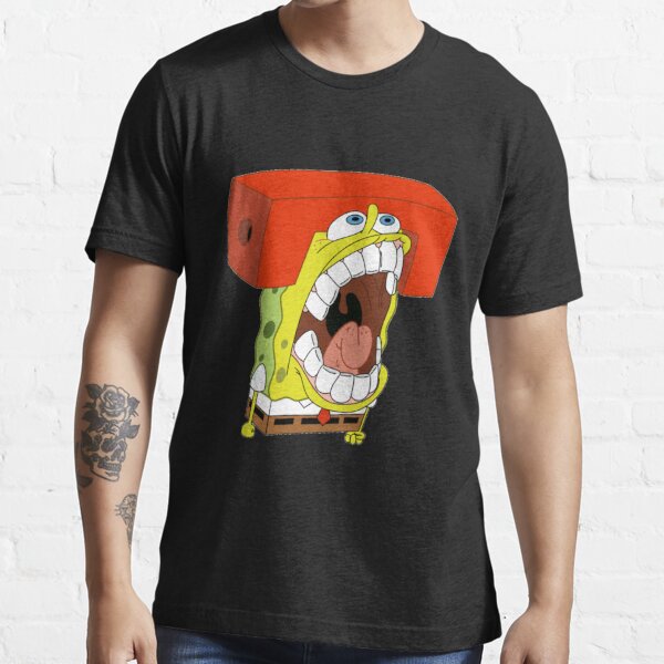 Spongebob meme face Essential T-Shirt for Sale by L1sercool