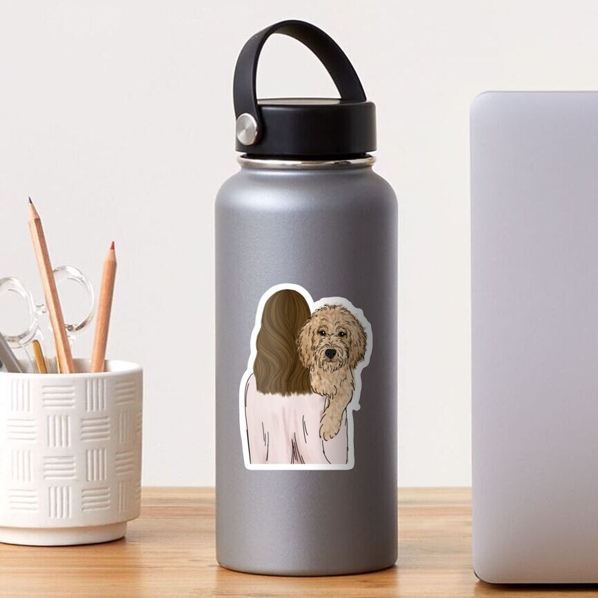Goldendoodle Dog Mom Sticker