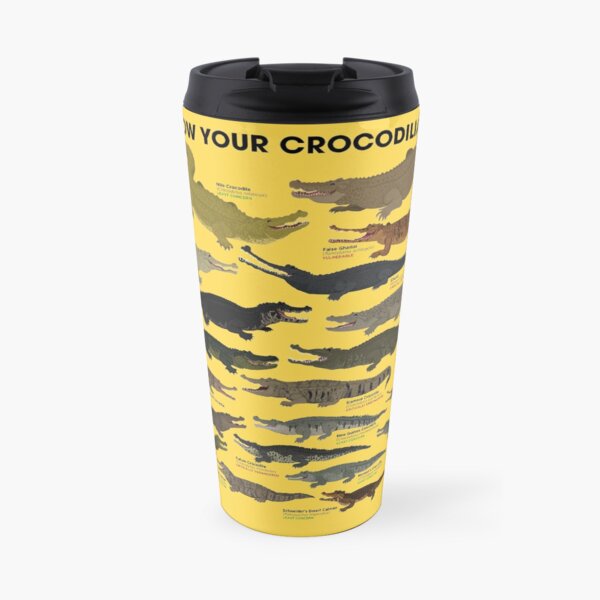 Conoce a tus cocodrilos Taza de viaje