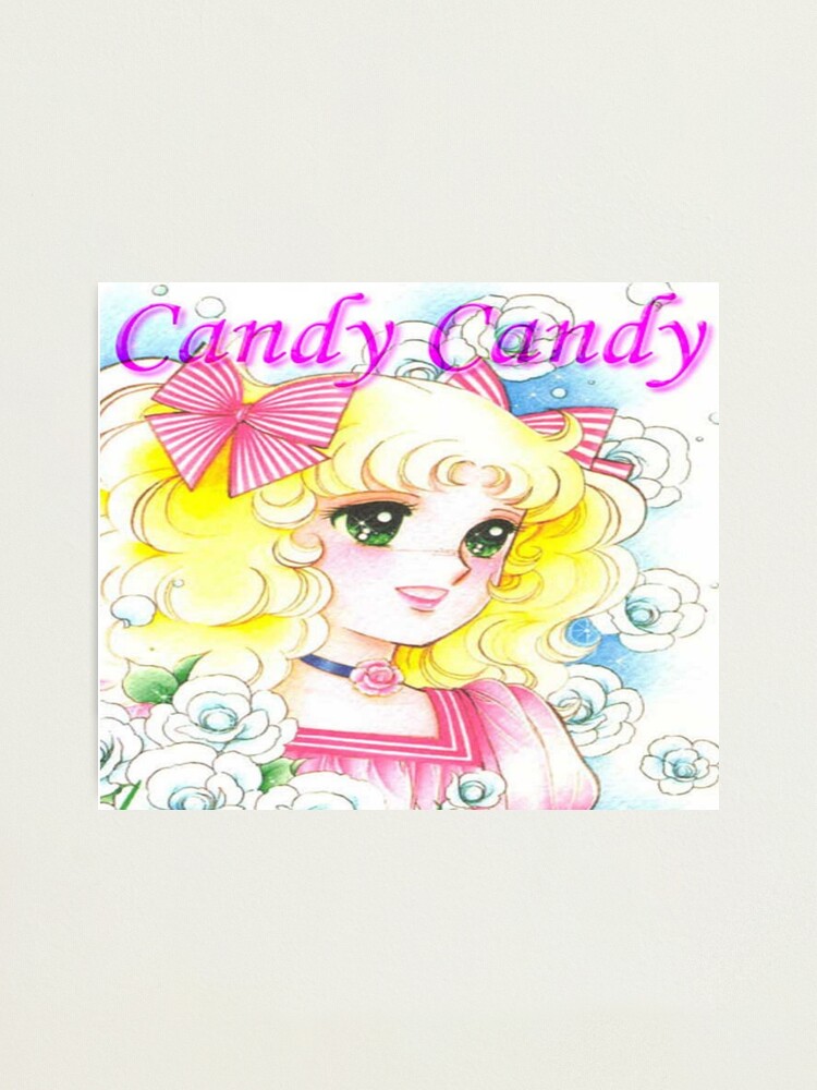 Candy Candy Manga Anime Photographic Print By Isabella73 Redbubble