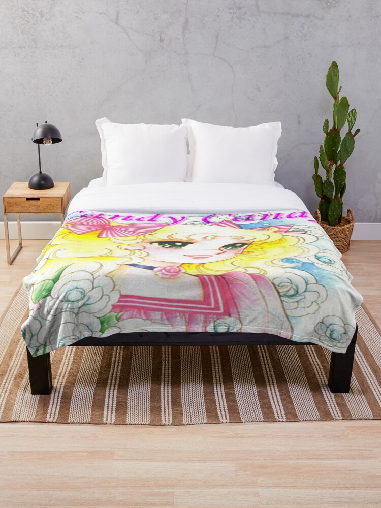 Candy Candy Manga Anime Throw Blanket By Isabella73 Redbubble