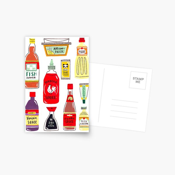 Asian Seasonings Postcard