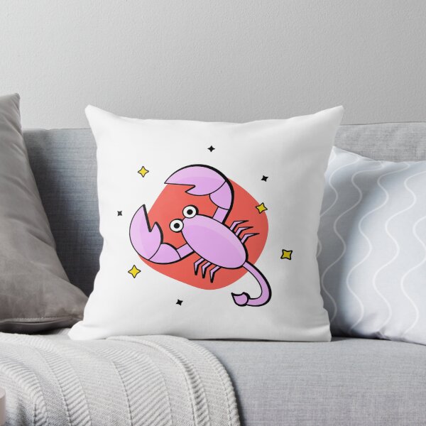 Scorpio Throw Pillow