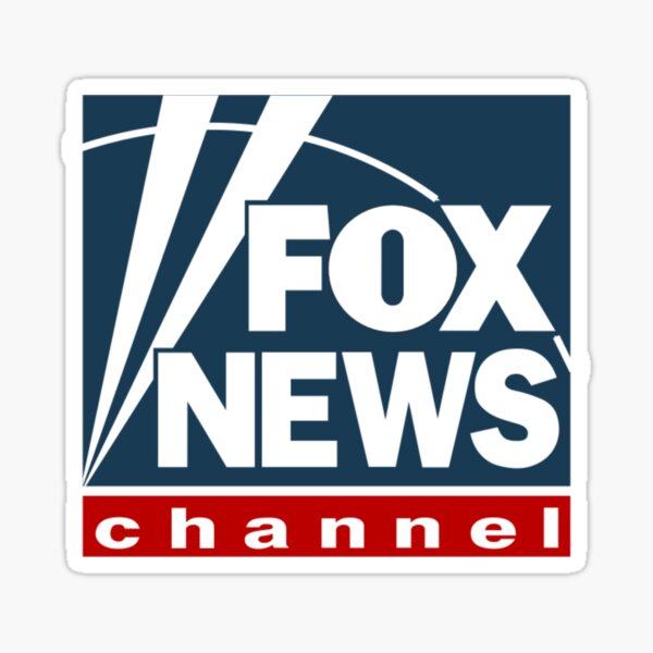 Fox News Stickers Redbubble - fox news decal roblox