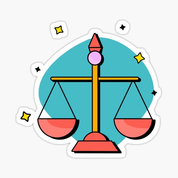 Libra Sticker