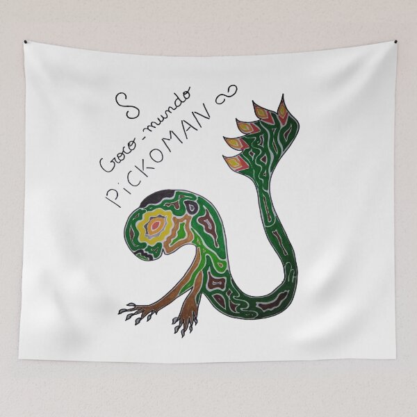 Item preview, Croco-Mundo, a PICKOMAN monster designed and sold by VataYellowSeed.