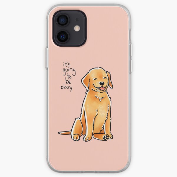 "It Will Be Okay" Puppy iPhone Soft Case