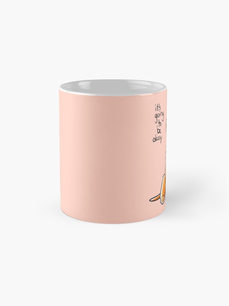 Alternate view of "It Will Be Okay" Puppy Mug