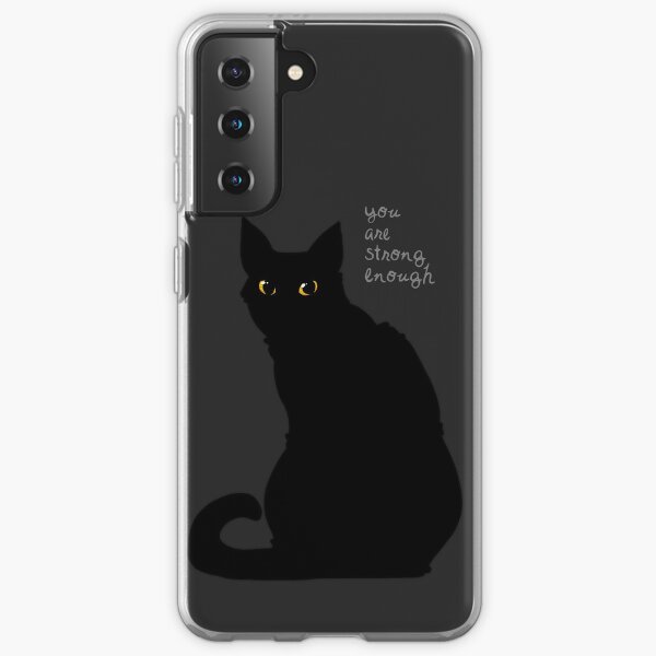 "Strong Enough" Cat Samsung Galaxy Soft Case
