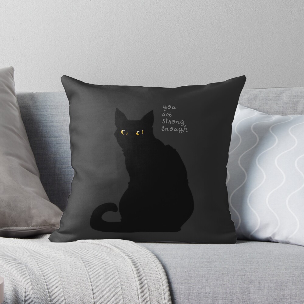 cat throw pillow covers