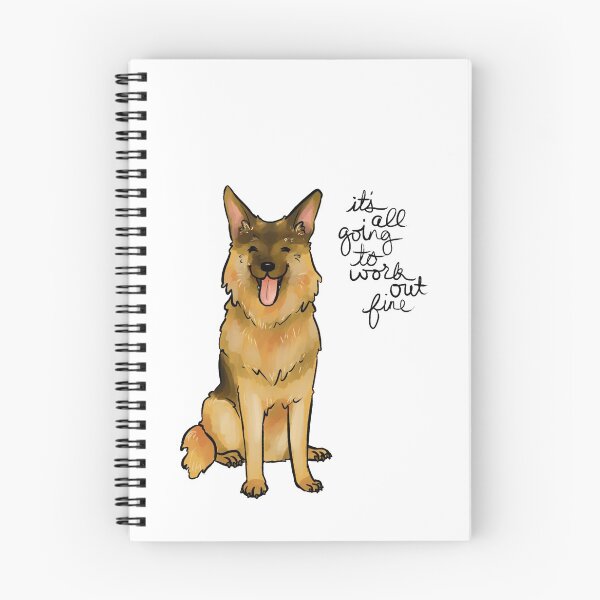 Item preview, "Work Out Fine" Shepherd designed and sold by thelatestkate.