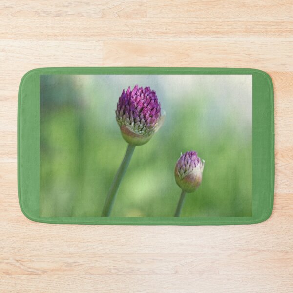 Item preview, Shadowed Allium Buds - Purple And Green designed and sold by Debbie Oppermann.