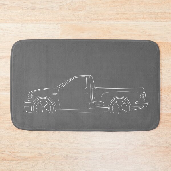 Item preview, 2000 Ford F150 SVT Lightning - profile stencil, white designed and sold by mal-photography.